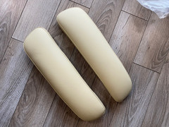 Human Touch PC-6 PC-410 PC-510 Perfect Zero Gravity Chair Armrest Caps IVORY TG