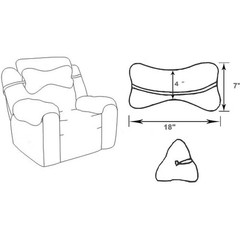 Bone Neck Support Pillow Adjustable Multi-Purpose Cushion Recliner Travel New