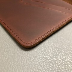 Passport Holder Genuine Leather Handmade USA Travel Protector Cover Men Women