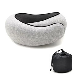 Travel Neck Pillow Memory Foam U-shaped Pillow Snail Style Travel Neck Support