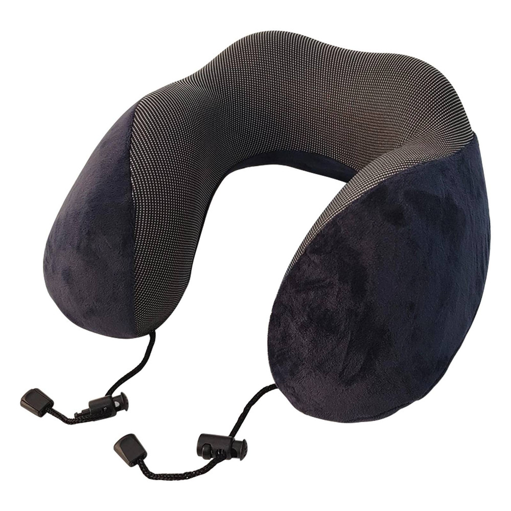 Travel Pillow U Shaped Neck Support 100% Memory Foam Comfortable Breathable