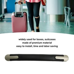 Suitcase Handle Kit Plastic Zinc Alloy End Cover Portable Carrying Handle