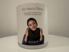 Ostrichpillow Go Neck Pillow, Premium Memory Foam Travel Pillow, 360º Ergonomic