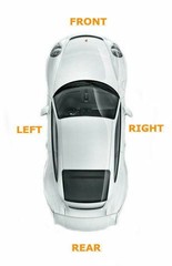 For Audi A3 / GOLF V / LEON / CADDY FRONT Brake Disc protection plate LEFT+RIGHT