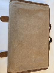 Canvas Leather Travel Roll Organizer, Roll-Up, Hanging Hook, Multiple Pockets, …