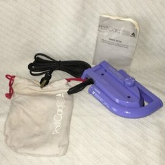 Sanyei Postcard PC50 Travel Iron Detachable Handle Dual Voltage Small MANUAL BAG