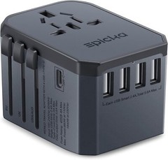 EPICKA Universal Travel Adapter One International Wall Charger AC Plug Adaptor