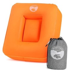 TrailNeck 1.0 Inflatable pillow, compact, portable, packable camp Orange