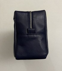 Moscardini Firenze Italy Midnight Blue Saffiano Leather Men’s Travel Mate Bag