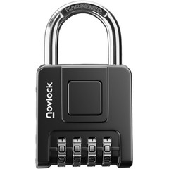 Combination Lock for Outdoor & Indoor | Heavy Duty, Weatherproof, 4-Digit Sec…