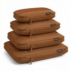 Soarsail 4 Piece Compression Packing Cubes For 37 Day Travel Lightweight Travel