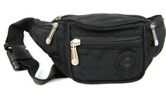 Lorenz Light Weight Bum Bag Waist Security Holiday Pockets Festival Safety