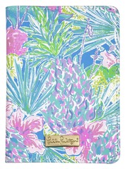 Lilly Pulitzer Vegan Leather Passport Holder, Cute Passport Cover, Travel Wal…