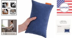 Compact 11×7 Microfiber Pillow, Ideal for Travel, Kids, and Pet Comfort