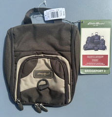 Eddie Bauer Toiletry Cosmetic Shaving Suitcase Travel Bag