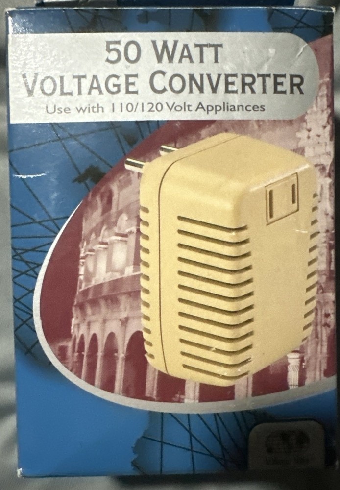 NEW Open Box Voltage Valet V5B 50 Watt Voltage Converter Traveling 110/120