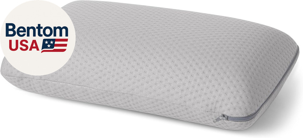 Camping Pillow, Memory Foam Travel Pillow with Washable Cover