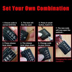 200 2 Pack 4 Digit Combination Flexible Cable Padlock,12 inch 30 cm Long Lock…