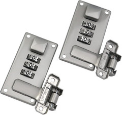 2 Vanity Case Buckle, Luggage Combination Lock, Toolbox Buckle with Combinati…