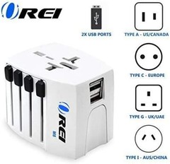 World Travel Adapter by OREI, International Power Plug(TravelM8)