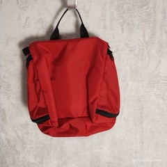 LL Bean Red Personal Organizer Toiletry Bag Medium NWOT