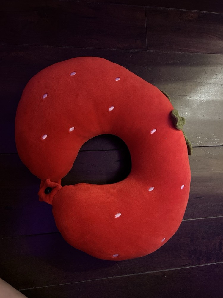 Strawberry neck pillow