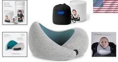 Memory Foam Travel Pillow – Ergonomic Design, Washable Cover