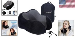 Compact Travel Neck Pillow with Adjustable Fit – Perfect for Rest on the Go