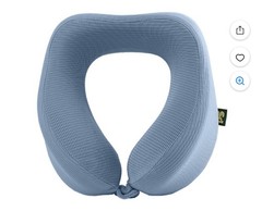 Popsugar Lightweight Memory Foam Neck Pillow for Sleeping & Traveling