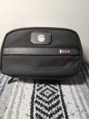 TUMI Split Travel Kit Pre-owned (Orange Bowl Logo) Unused