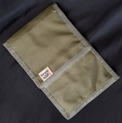Trek Safe Travel Wallet Olive Green Tri Fold Organizer ID Holder Passport Case