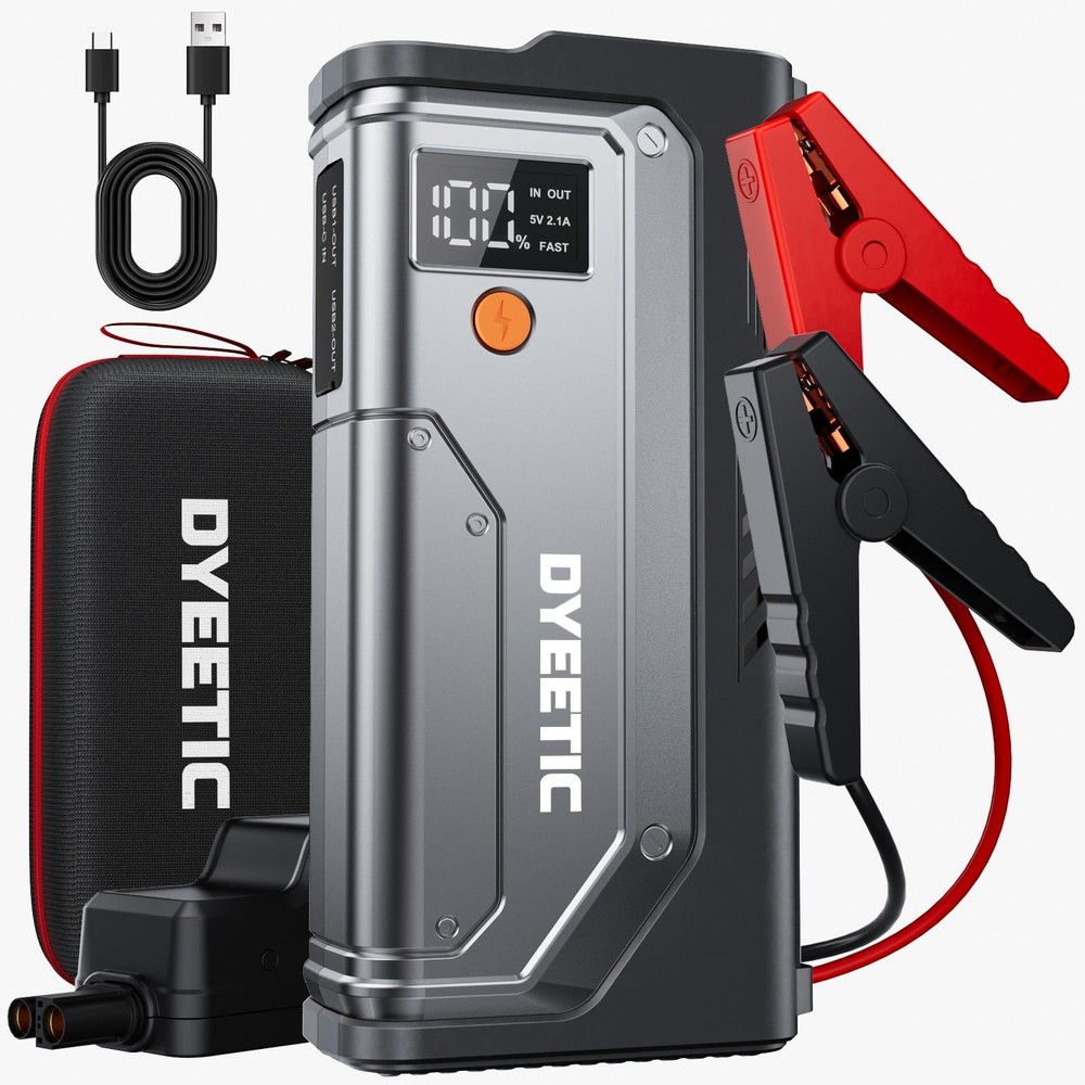 Dyeetic 7000A Jump Starter 12V Car Battery Booster Pack(All Gas/12.0L
