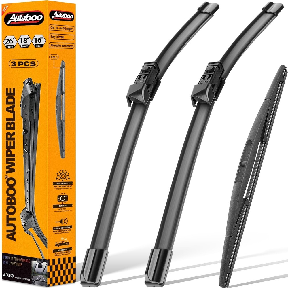 AUTOBOO 3-Pack Windshield Wiper Blades for Subaru Outback 2020-2025, Original…