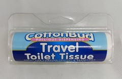Cotton Buds Vintage NOS Pull Out Dispensing Travel Toilet Tissue 1999 Cottonbuds