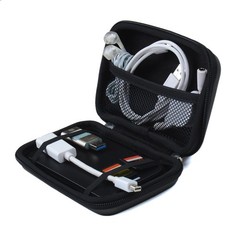 Camera Accessory Case Pouch Black – Cables, SD Cards, RX100, ELPH, Coolpix