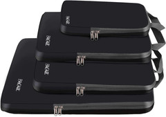4 Set/6 Set/8 Set Compression Packing Cubes Travel Accessories Expandable Packin