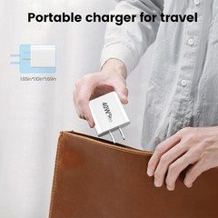 Fast USB C Charger Block PD 40W Wall Charger For iPhone 17 16 15 14 13 12 11 XR