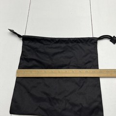Black Hair Dryer Embroidered Medium Travel Bag NEW