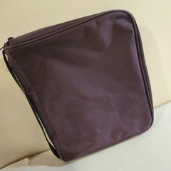 Canvas Travel Organizer Multi Compartment 13x11x2.5in Bag Case Pouch
