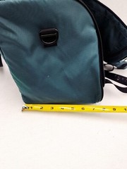 Vintage LL Bean large Hanging Toiletry Personal Organizer Bag Green