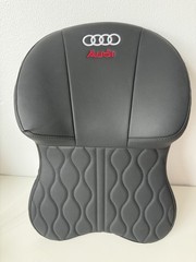 Audi Accessories Car Pillow Leather Backrest Lumbar Support Seat Cushion