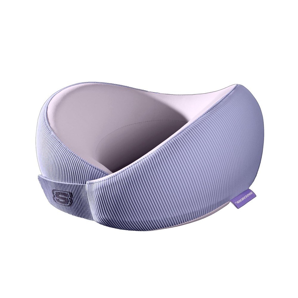 Skechers Womens Memory Foam Neck Pillow Comfortable Breathable Travel