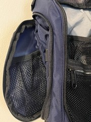 L.L.Bean Personal Organizer Hanging Travel Toiletry Bag Navy Blue Medium Unisex