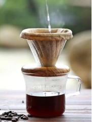 Eilong Minimal Travel Coffee Dripper Mug Set.Color dark.Taiwan Directly Shipped 