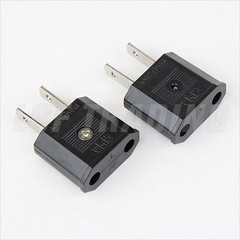 220 to 110 Volt Plug Adapter, 2 PC *US SELLER* 220volt to 110volt adapter