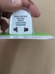 TRAVEL SMART CONAIR ADAPTER PLUG – AFRICA – HONG KONG – IRELAND -SINAPORE – UK
