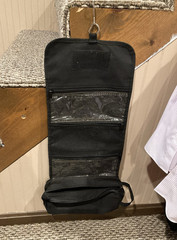 Dura-Tech Hanging Travel Organizer Black with Multiple Compartments