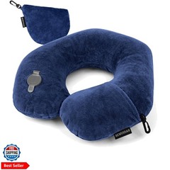 Neck Pillows for Travel, Inflatable Travel Pillow, Inflatable Neck Pillow for…