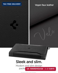 Spigen Life for Passport Card Cover Holder with RFID Blocking Technology Wallet