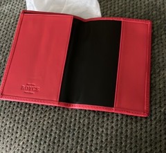 Royce Leather Passport Holder